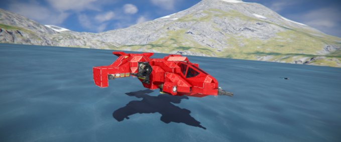 Blueprint Stomhawk Interceptor Space Engineers mod