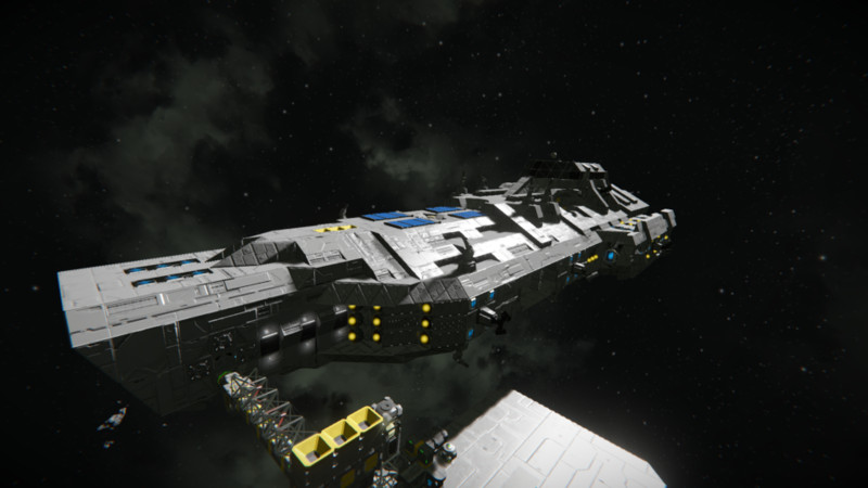 Space Engineers: Pégasus v 1.0 Blueprint, Ship, Large_Grid, Safe Mod ...