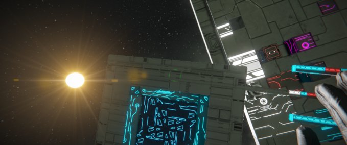 Blueprint Iris hatch Space Engineers mod