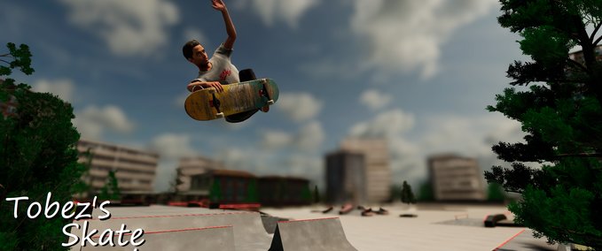 Map Tobez's Skate Plaza Skater XL mod
