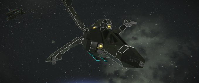 Blueprint Love's Yeet Fighter Space Engineers mod