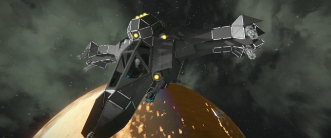 Blueprint Love's Yeet Fighter Space Engineers mod