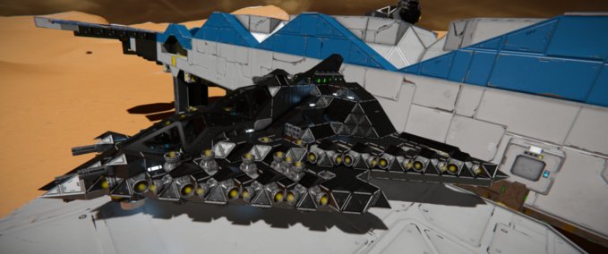 Blueprint Dan's Jet Space Engineers mod