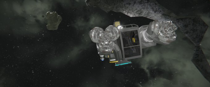 Blueprint Mhi space medium miner Space Engineers mod