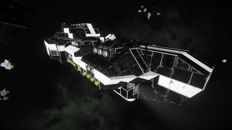 Space Engineers: Spaif Industrial friget v 1.0 Blueprint, Ship, Large ...