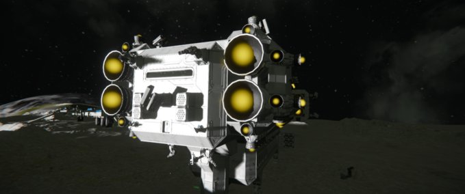 Blueprint Heavy cargo transport (re-upload) Space Engineers mod