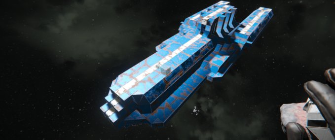 Blueprint Rust ship Space Engineers mod