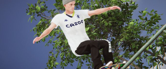 Gear Aston Villa - Kappa 2020 3rd Shirt Skater XL mod