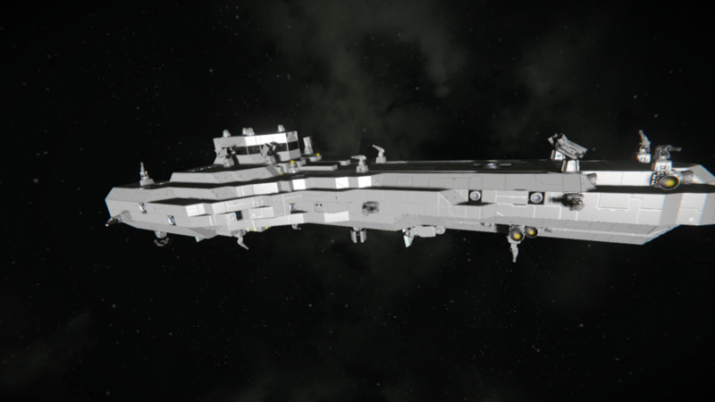 Space Engineers: GrayWolf Destroyer - Survival Ready v 1.0 Blueprint ...