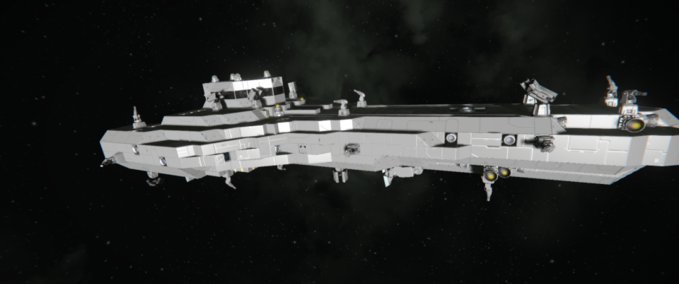 Space Engineers: GrayWolf Destroyer - Survival Ready v 1.0 Blueprint ...