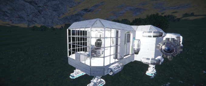 Blueprint Air tight transporter amso Space Engineers mod