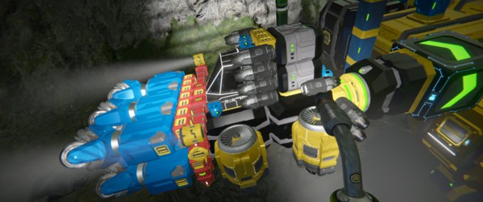 Blueprint The Grave Digger Space Engineers mod