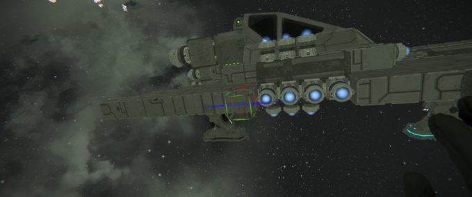 Blueprint W wing Space Engineers mod