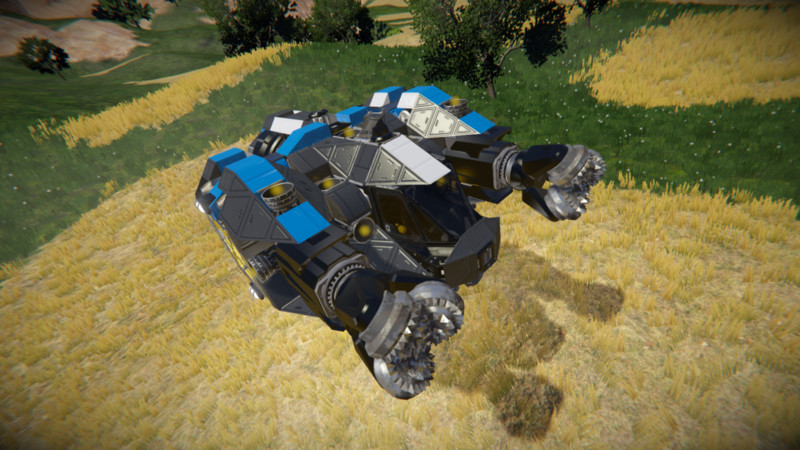 Space Engineers: RSN - Gerbil Miner Utility Ship MK1 v 1.0 Blueprint ...