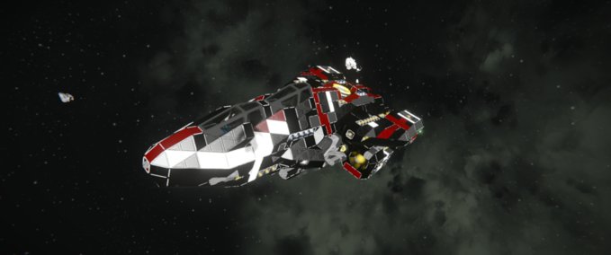 Blueprint UNR - Valkyrie V3 Gunship MK1 Space Engineers mod