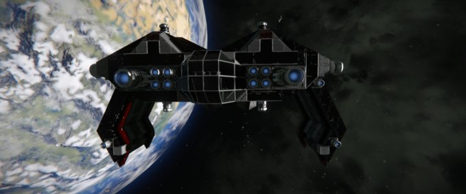 Blueprint Carrier ship Space Engineers mod