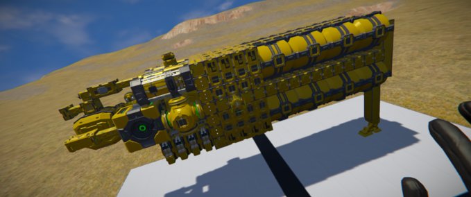Blueprint Large ship core 1 Space Engineers mod