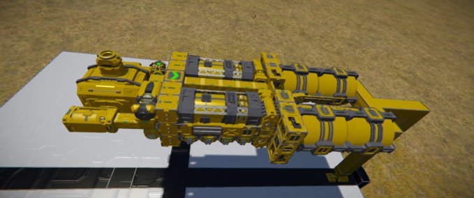 Blueprint Large ship core 2 Space Engineers mod