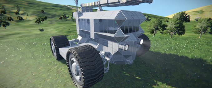 Blueprint Scorpion Rover Base Space Engineers mod