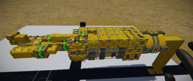 Blueprint Large ship core 3 Space Engineers mod