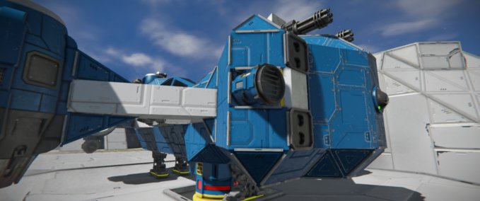 Blueprint Deterrent mk.1 Space Engineers mod