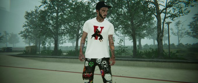 Real Brand Vlone x City Morgue Shirt Skater XL mod