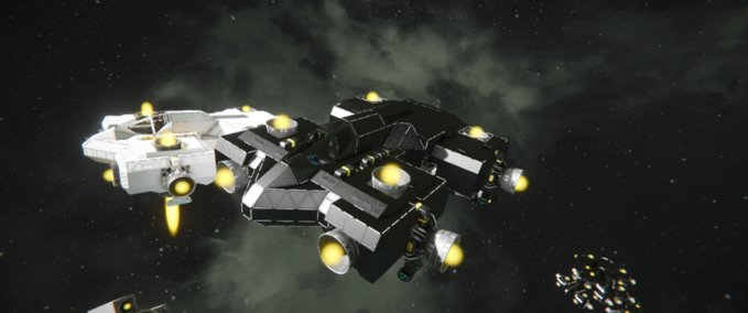Blueprint danshiper Space Engineers mod