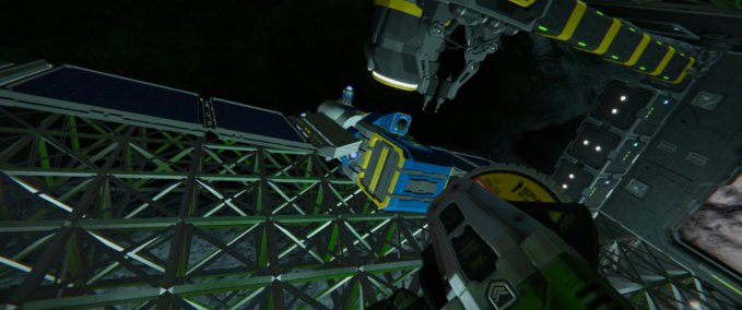 Blueprint Apeture drone XJ9 Space Engineers mod