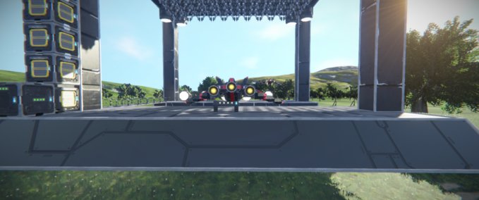 Blueprint ** printer fighter only Space Engineers mod