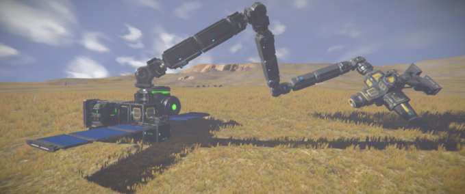 Blueprint Arm Of Pure Function Space Engineers mod