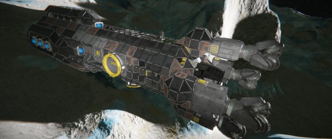Blueprint Dex Tunnel miner v3 Space Engineers mod