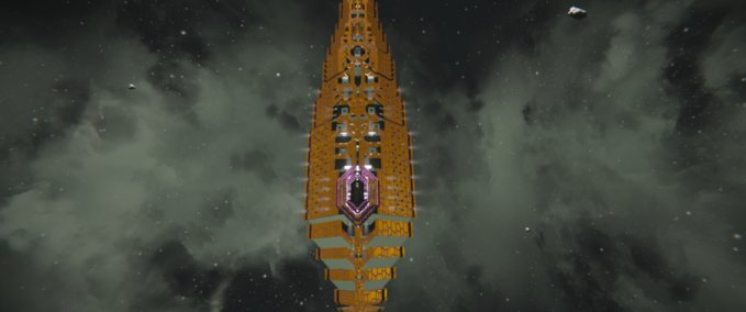 Blueprint SLS Realgar Battlecruiser Space Engineers mod