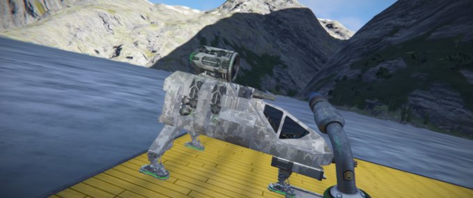 Blueprint Grey Ghost Space Engineers mod