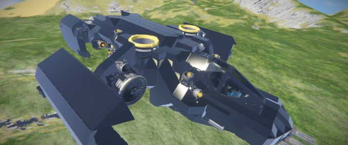 Blueprint Guardian - Fighter class Space Engineers mod