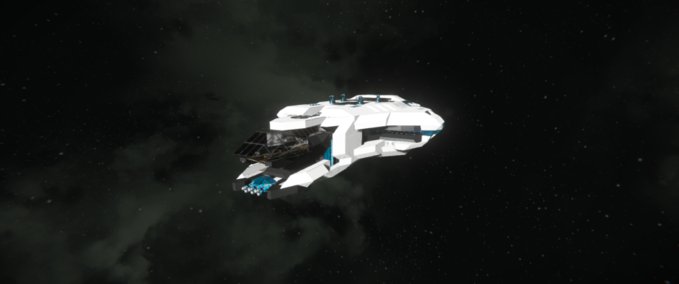 Blueprint Executive Starliner  Exploration ship Space Engineers mod