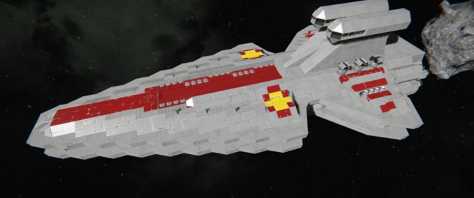Blueprint Republic Venator Space Engineers mod