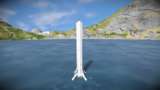 Space X Booster Unpainted w Landing Gear Mod Thumbnail