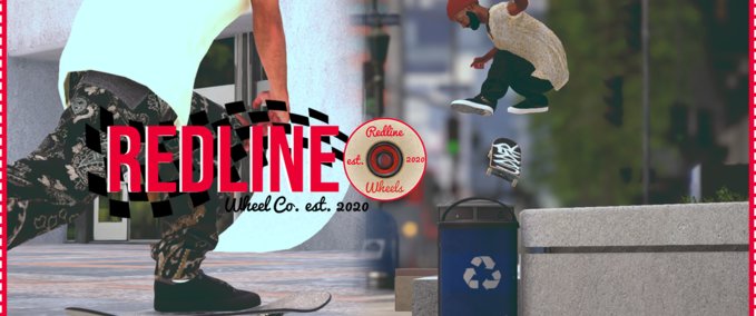 Gear Redline Wheel Co. (made by shreddy_xl) Skater XL mod