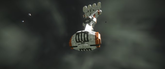 Blueprint CR90 Corvette and A-wings Space Engineers mod