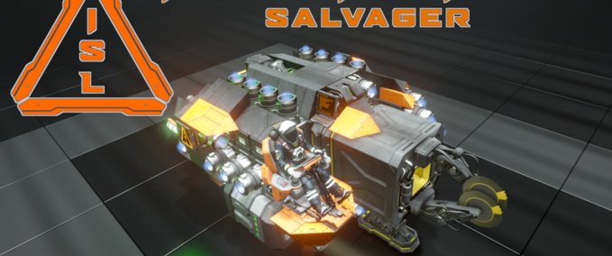 Blueprint ISL - Neriida MK2-IC 370 Salvager Space Engineers mod