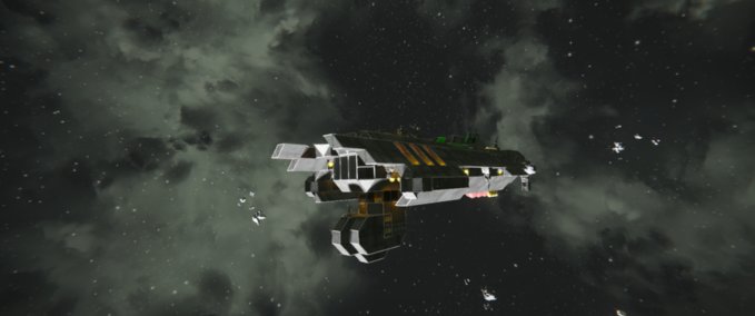 Blueprint Vengeance-class corvette Space Engineers mod
