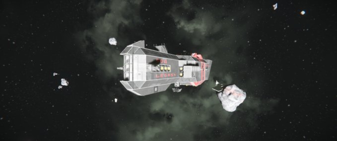 Blueprint Sob legasy 166-L Space Engineers mod