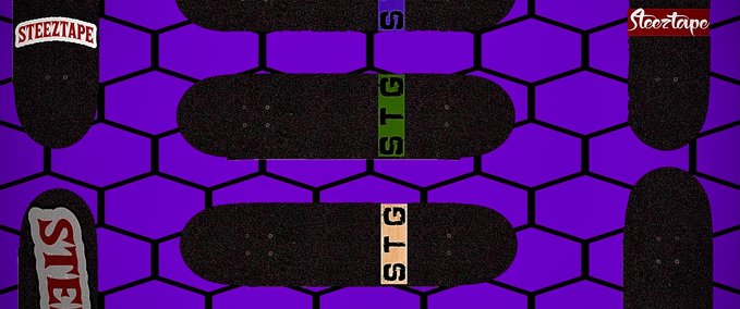 Gear SteeztapeGripz STG pack Skater XL mod