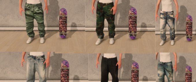 Gear TIAGO CUSTOM DENIM PACK Skater XL mod