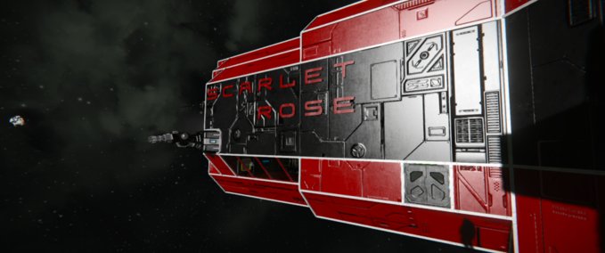 Blueprint USS Scarlet Rose Space Engineers mod