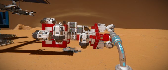 Blueprint Big Bertha Space Engineers mod