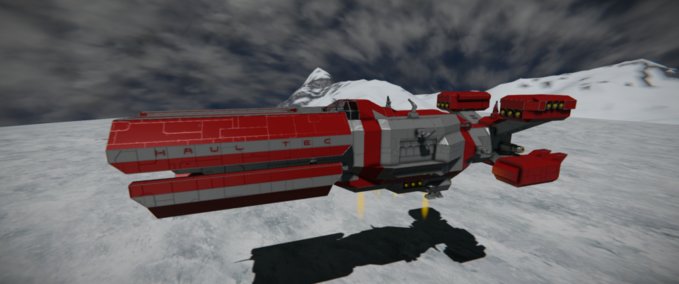 Blueprint Haul-Tec© Cargo Frigate Space Engineers mod