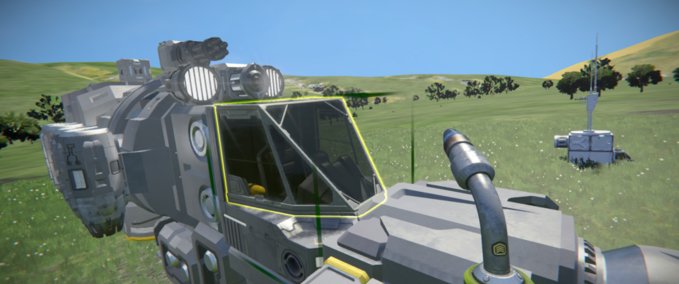 Blueprint Hydro miner Space Engineers mod