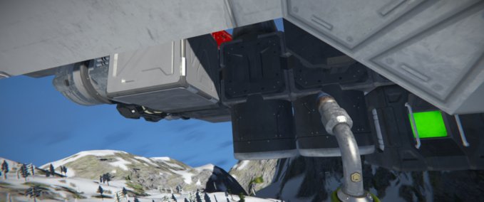 Blueprint Corporate Atmo gunship Space Engineers mod