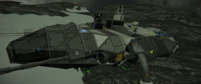 Blueprint Encounter Ponos-F1 Space Engineers mod